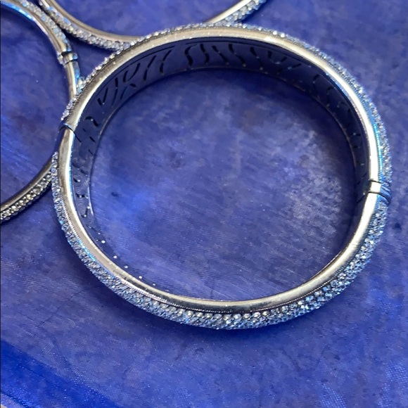 Stunning Swarovski crystal set of 3 bracelets - Picture 7 of 7